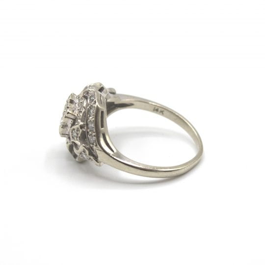 1940's New York Vintage Diamond Ring
