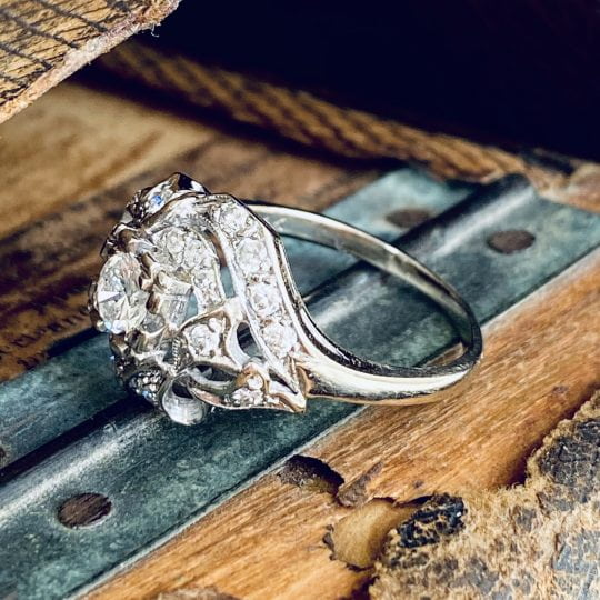 1940's New York Vintage Diamond Ring