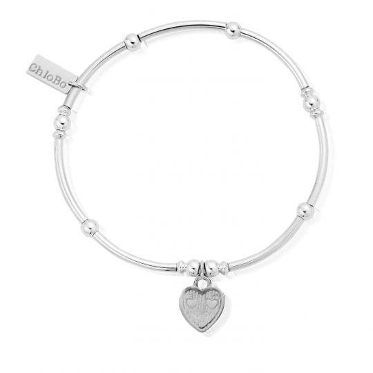 ChloBo Mini Noodle Ball Tri-Heart Bracelet