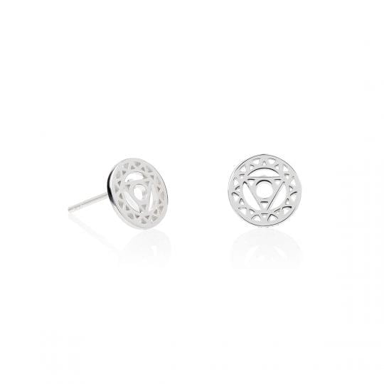 Daisy London Throat Chakra Stud Earrings