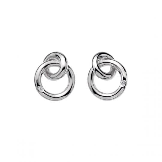 Hot Diamonds Eternity Interlocking Earrings