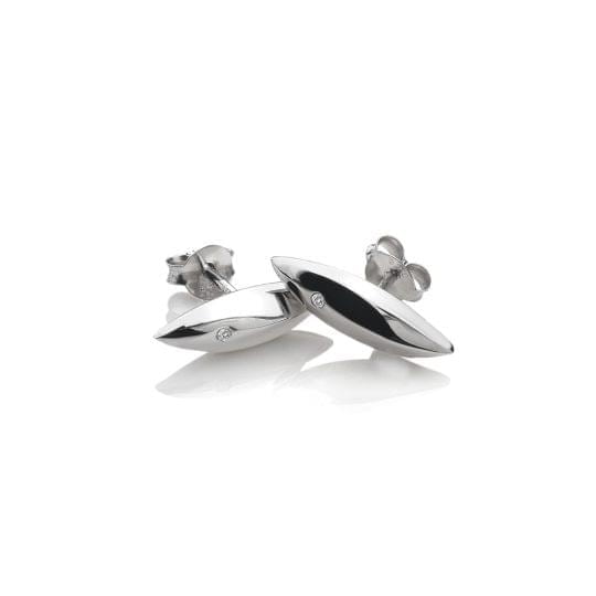 Hot Diamonds Leaf Earrings