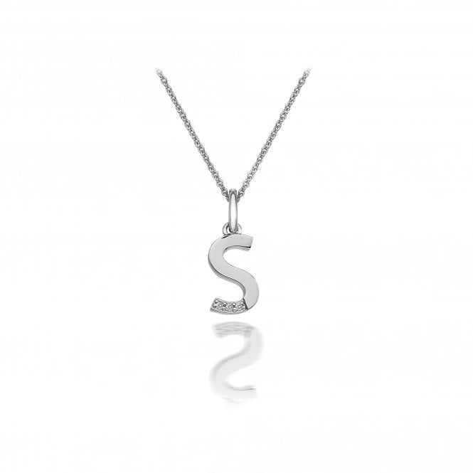 Hot diamonds best sale initial necklace