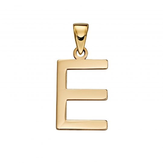 Gecko Elements Gold 9ct Initial Pendants