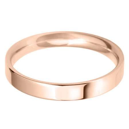 Classic Flat Court 2.5-8mm Wedding Band