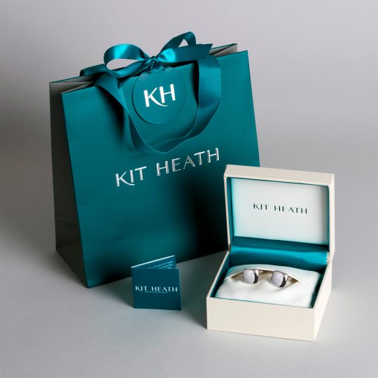 Kit Heath Coast Pebble Cufflinks