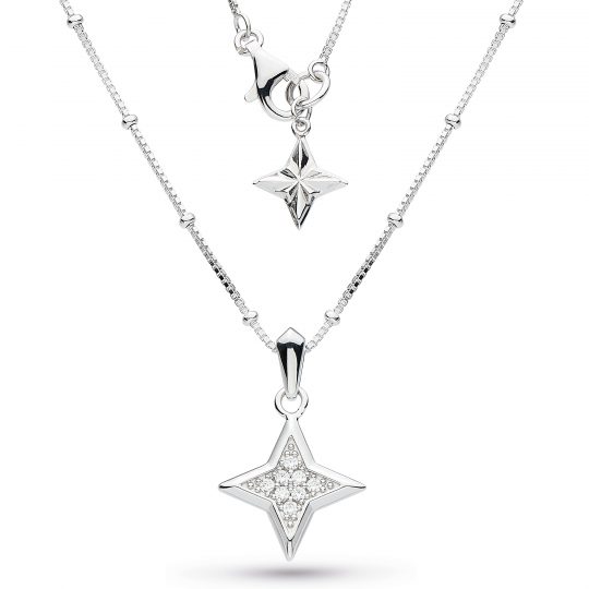 Kit Heath Revival Astoria Starburst Pavé Mini Necklace