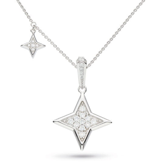 Kit Heath Revival Astoria Starburst Pavé Grand Star Necklace