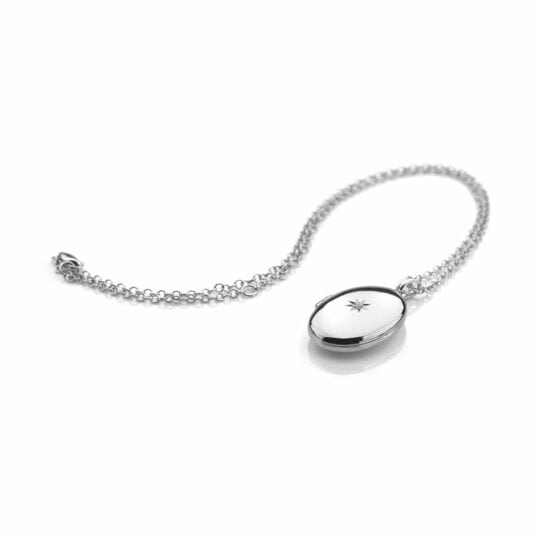 Hot Diamonds Memories Romantic Oval Locket