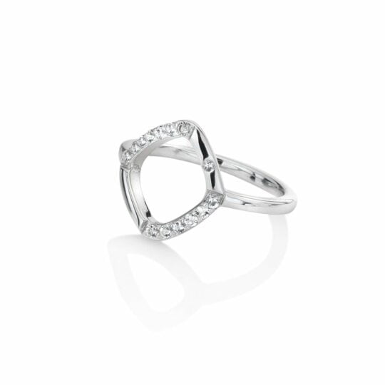 Hot Diamonds Behold White Topaz Ring