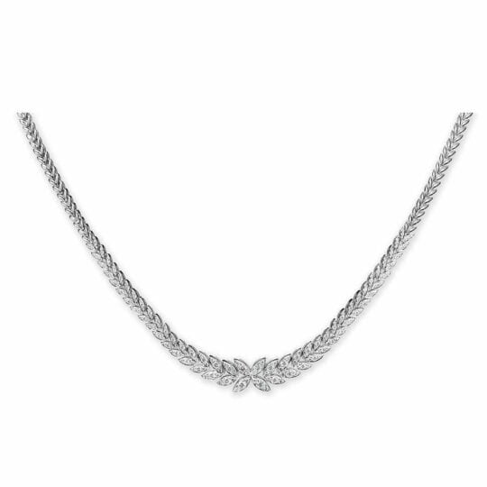 Barleycorn Diamond Necklace