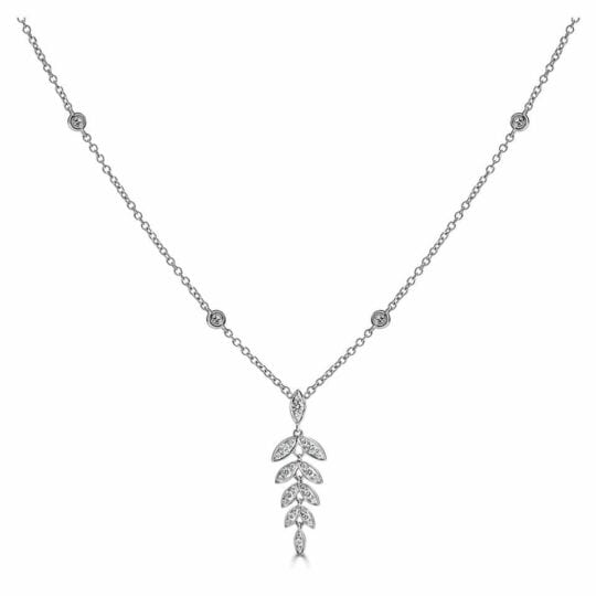 Barleycorn Diamond Pendant