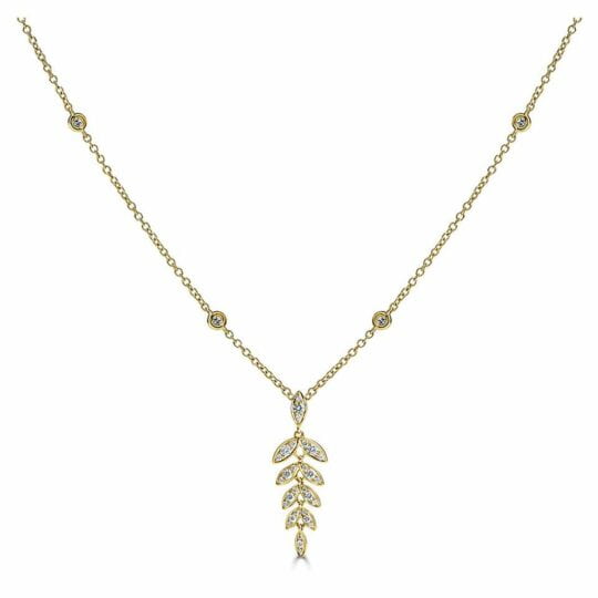 Barleycorn Diamond Pendant