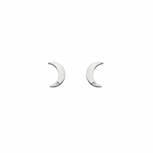 Hot Diamonds Diamond Amulet Crescent Earrings