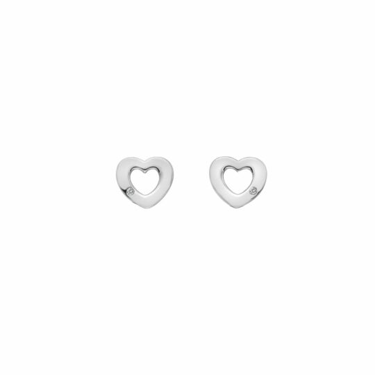 Hot Diamonds Diamond Amulet Heart Earrings