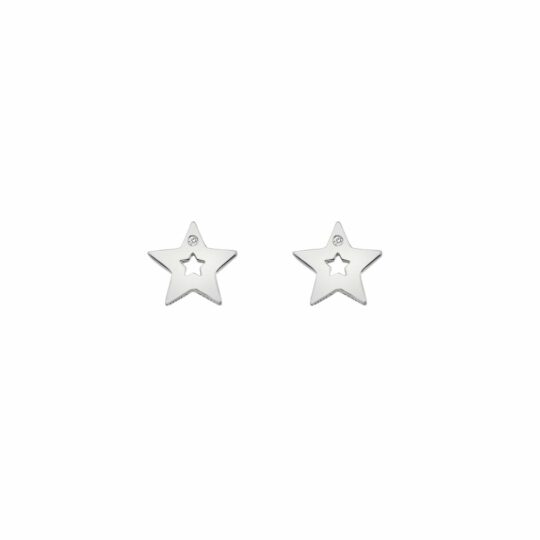 Hot Diamonds Diamond Amulet Star Earrings