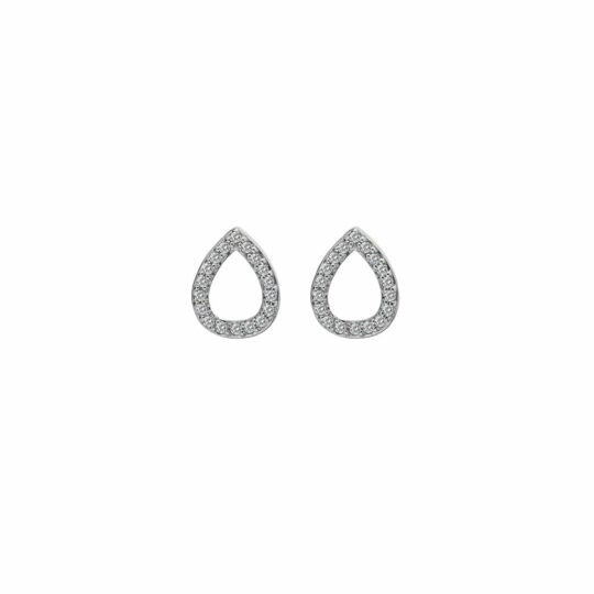 Hot Diamonds Striking Teardrop Earrings