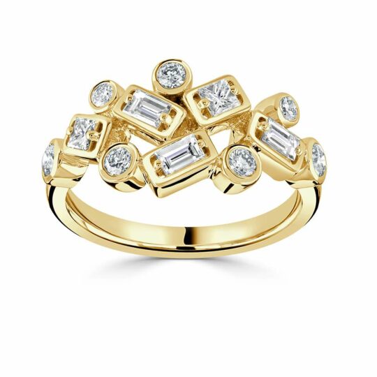 Confetti Diamond Ring