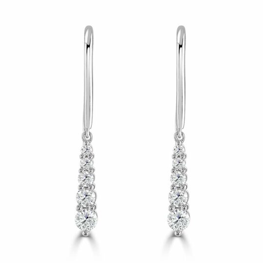 Tiara Diamond Earrings