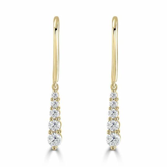 Tiara Diamond Earrings