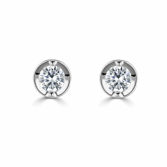 Timeless Diamond Stud Earrings