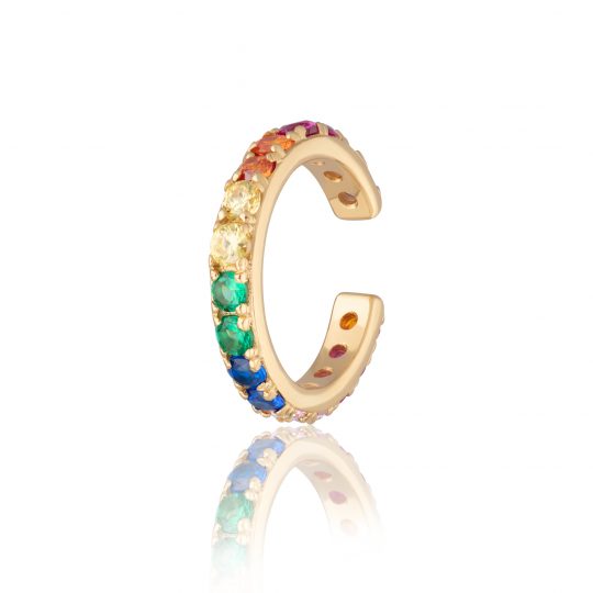 Scream Pretty Rainbow Sparkling Single Ear Cuff