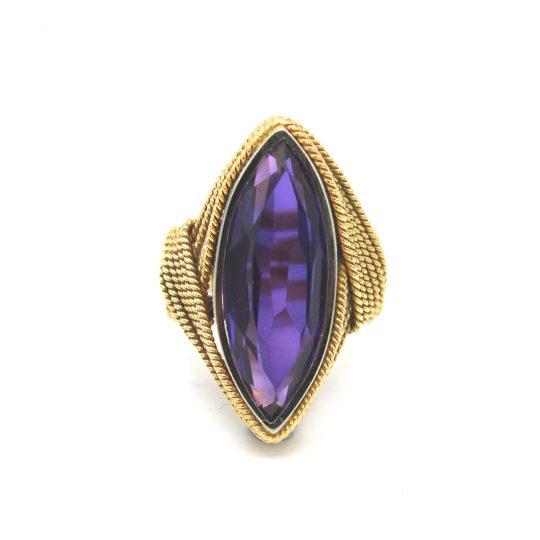 Amethyst Ring Circa 1970s