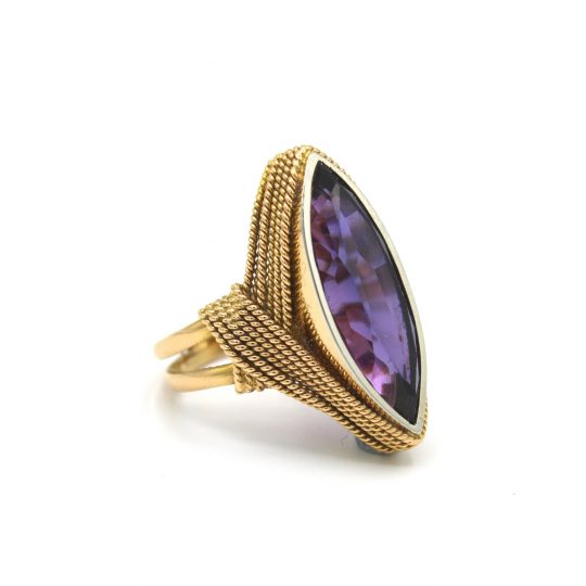 Amethyst Ring Circa 1970s