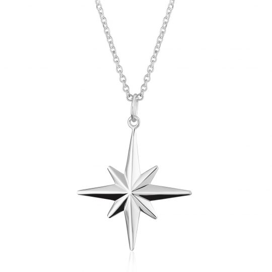 Scream Pretty Large Faceted Starburst Necklace