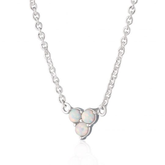 Scream Pretty Opal Trinity Necklace