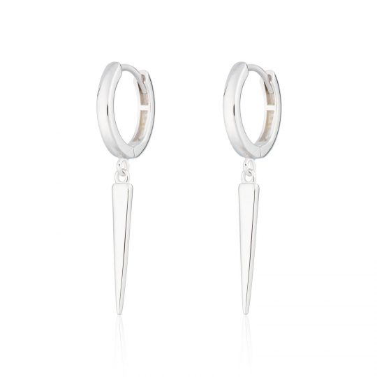 Scream Pretty Spike Hoop Earrings