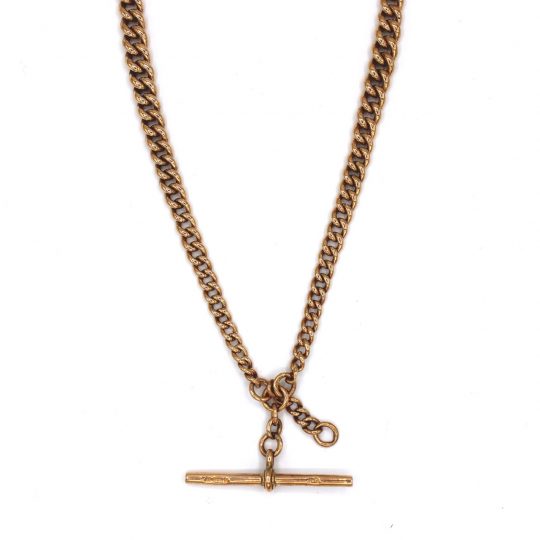 9ct Rose Gold Albert Chain