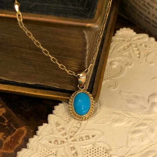 9ct Turquoise Pendant