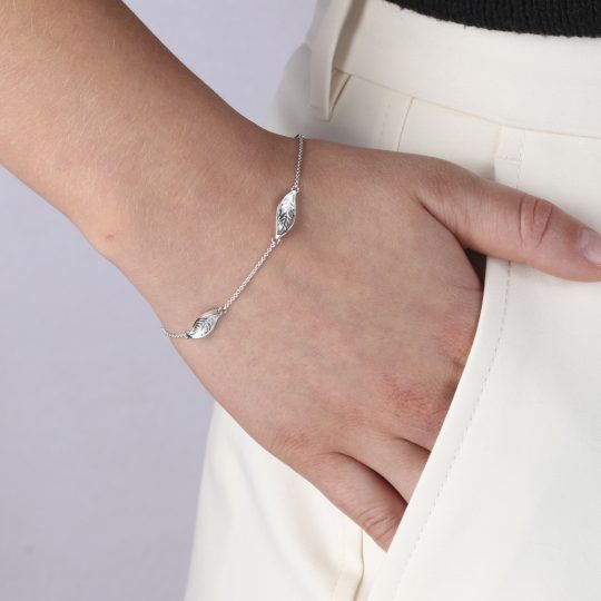 Kit Heath Blossom Eden Trio Leaf Bracelet