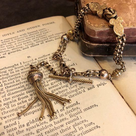 9ct Victorian Albertina Tassel Bracelet