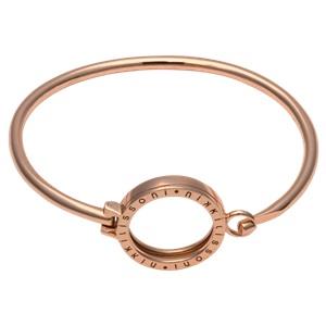 Nikki Lissoni Rose Gold Bangle with Small Carrier