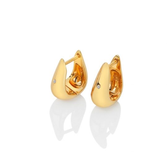 Hot Diamonds X Jac Jossa Soul Huggie Earrings