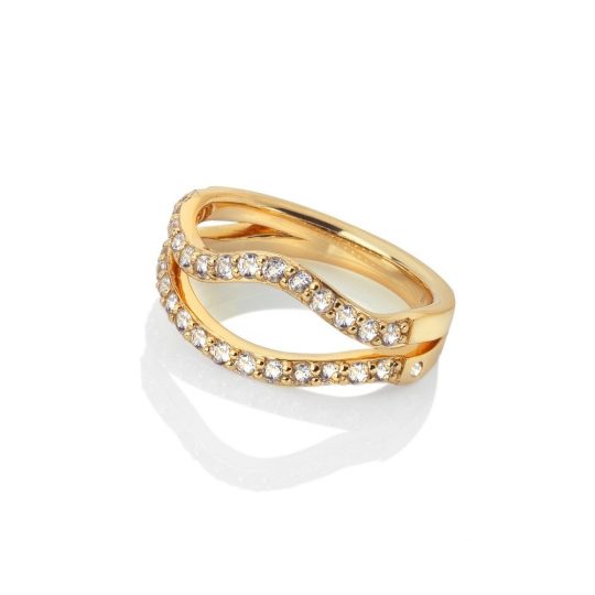 Hot Diamonds x Golden Edit Extravagance Ring