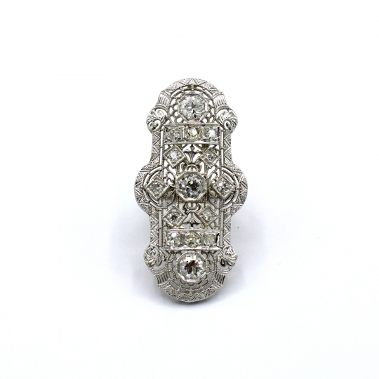 Remodelled Circa 1910's Belle Époque Diamond Ring