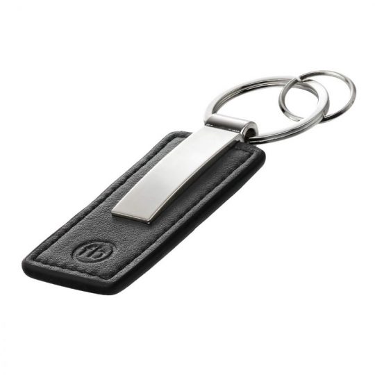 Fred Bennett Black Leather Key Chain