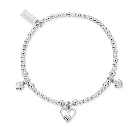ChloBo Triple Heart Bracelet