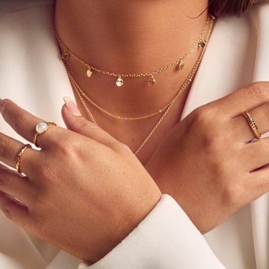 Hot Diamonds x Golden Edit Lunar Choker