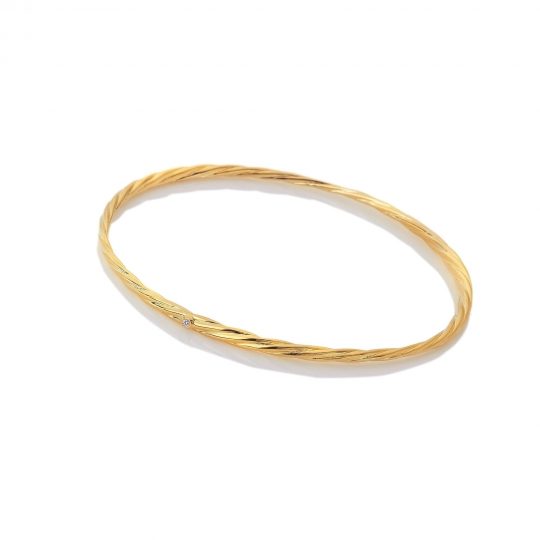 Hot Diamonds X Jac Jossa Entwine Bangle