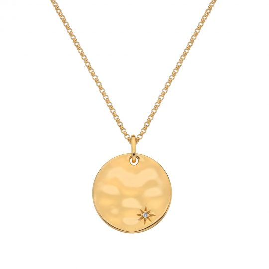 Hot Diamonds x Golden Edit Lunar Pendant - Large