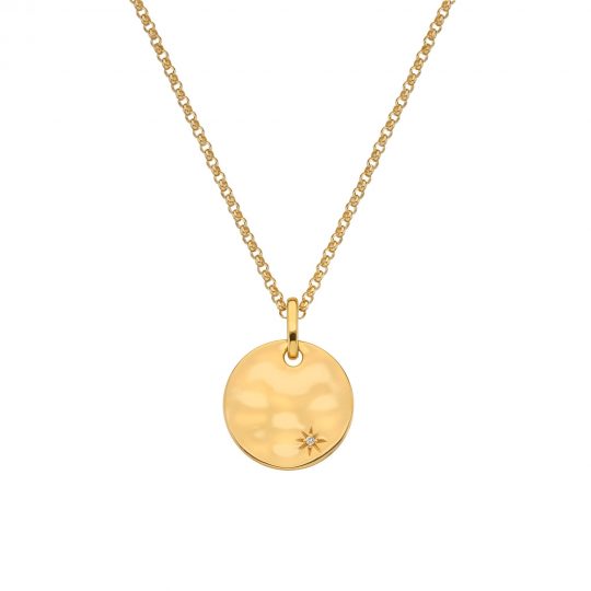 Hot Diamonds x Golden Edit Lunar Pendant