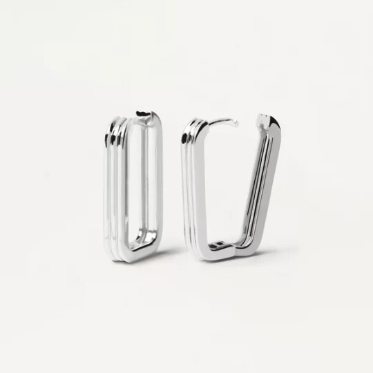 PDPAOLA Super Nova Silver Earrings