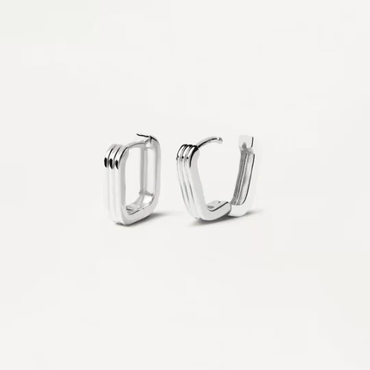 PDPAOLA Nova Silver Earrings
