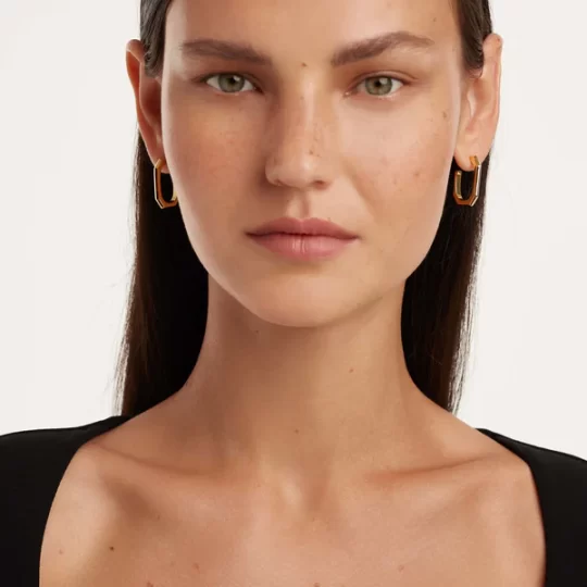 PDPAOLA Signature Link Earrings