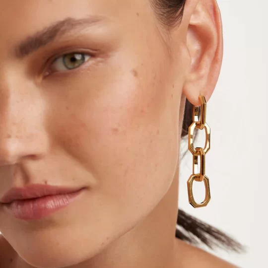 PDPAOLA Signature Chain Earrings