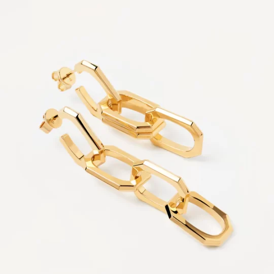 PDPAOLA Signature Chain Earrings